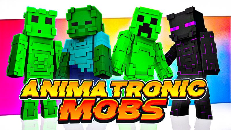 Animatronic Mobs on the Minecraft Marketplace by Heropixel Games