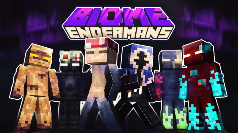 Biome Endermans on the Minecraft Marketplace by Heropixel Games