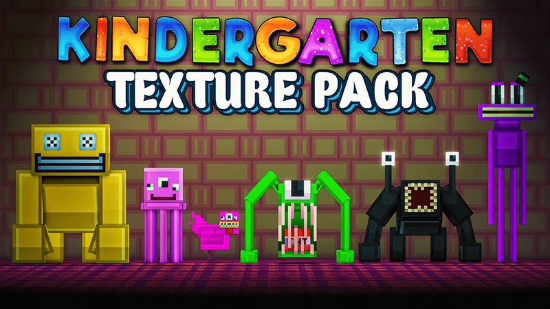 Kindergarten Texture Pack on the Minecraft Marketplace by Heropixel Games