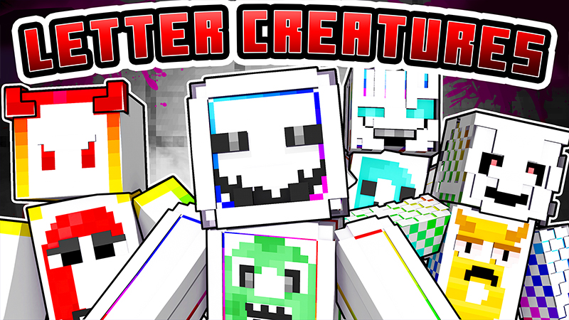 Letter Creatures on the Minecraft Marketplace by Heropixel Games