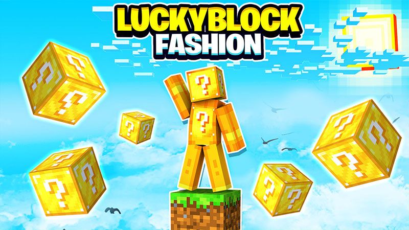 Lucky Block Fashion on the Minecraft Marketplace by Heropixel Games