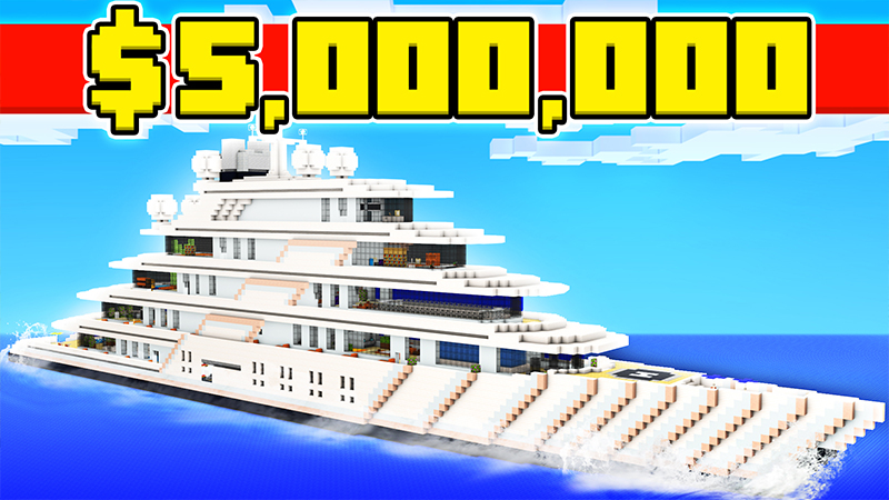 Millionaire Yacht on the Minecraft Marketplace by Heropixel Games