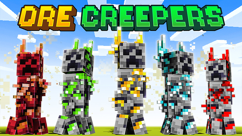 Ore Creepers on the Minecraft Marketplace by Heropixel Games