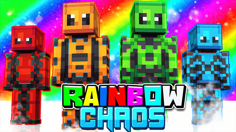 Rainbow Chaos on the Minecraft Marketplace by Heropixel Games