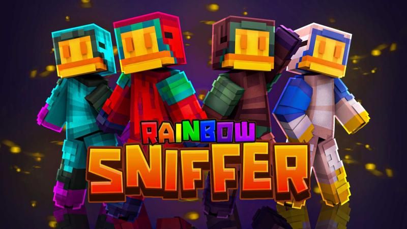 Rainbow Sniffer on the Minecraft Marketplace by Heropixel Games