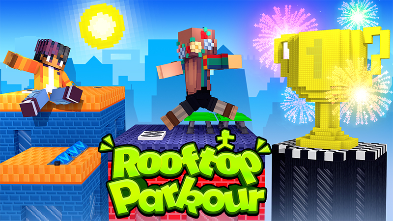 Rooftop Parkour on the Minecraft Marketplace by Heropixel Games