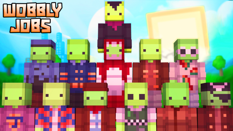 Wobbly Jobs on the Minecraft Marketplace by Heropixel Games
