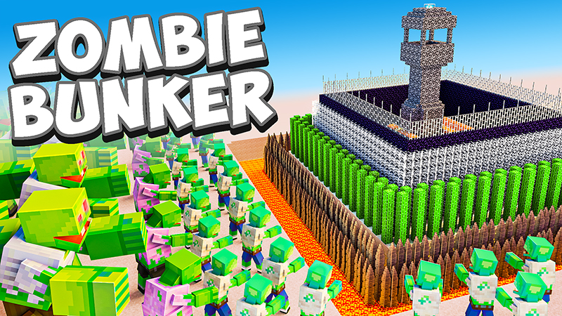 Zombie Bunker on the Minecraft Marketplace by Heropixel Games