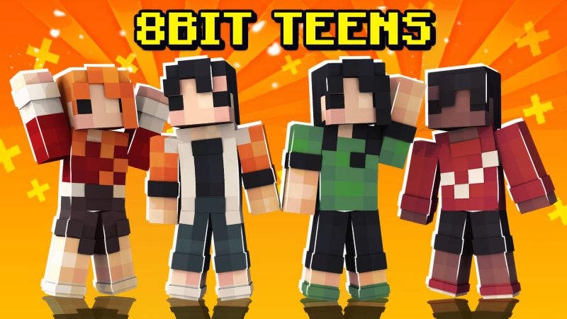 8Bit Teens on the Minecraft Marketplace by HeroPixels