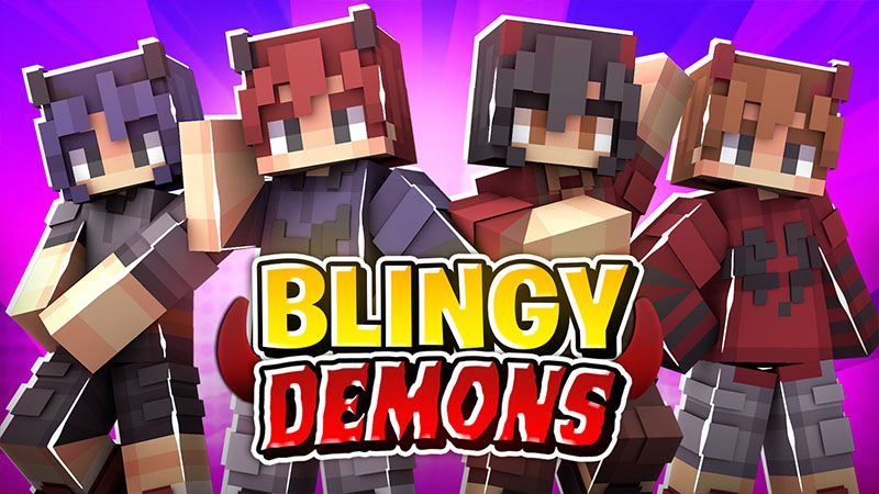 Blingy Demons on the Minecraft Marketplace by HeroPixels