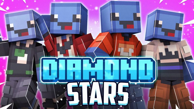 Diamond Stars on the Minecraft Marketplace by HeroPixels