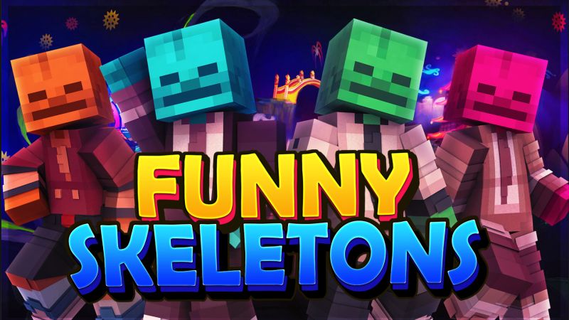 Funny Skeletons on the Minecraft Marketplace by HeroPixels