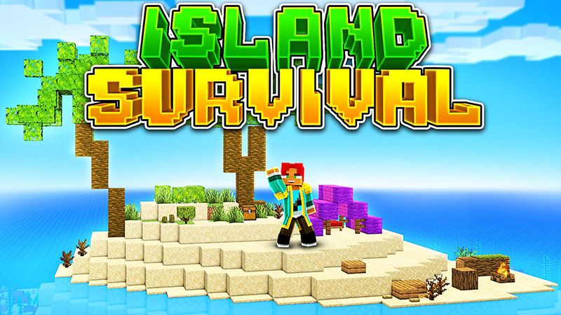 Island Survival on the Minecraft Marketplace by HeroPixels