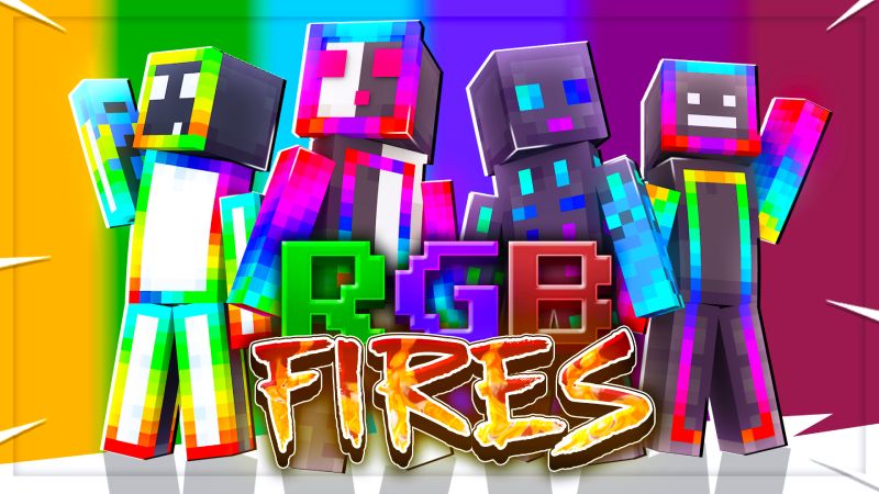 RGB Fires on the Minecraft Marketplace by HeroPixels