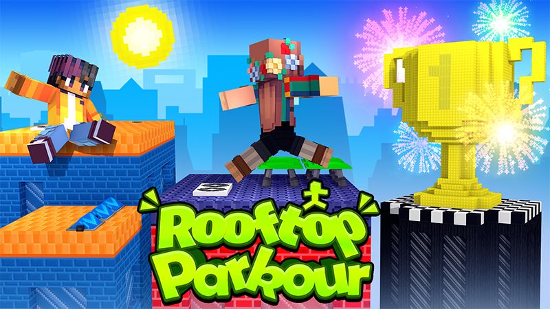 Rooftop Parkour on the Minecraft Marketplace by HeroPixels