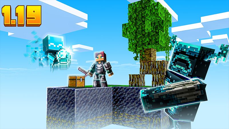 Skyblock 1.19 on the Minecraft Marketplace by HeroPixels