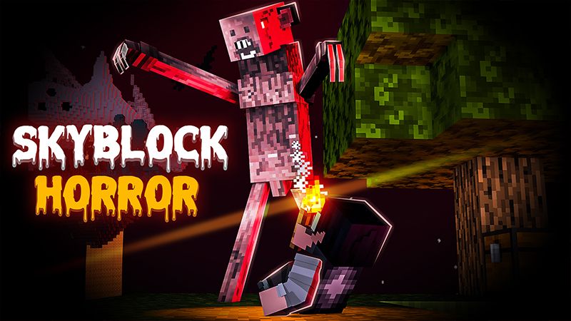 Skyblock Horror on the Minecraft Marketplace by HeroPixels