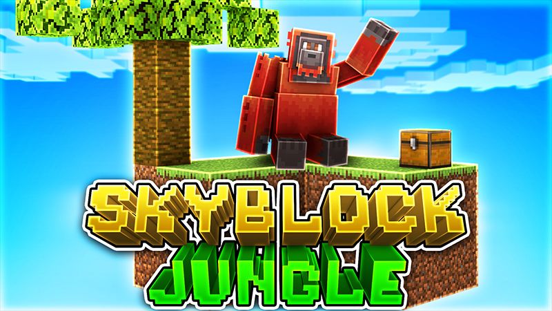 Skyblock Jungle on the Minecraft Marketplace by HeroPixels