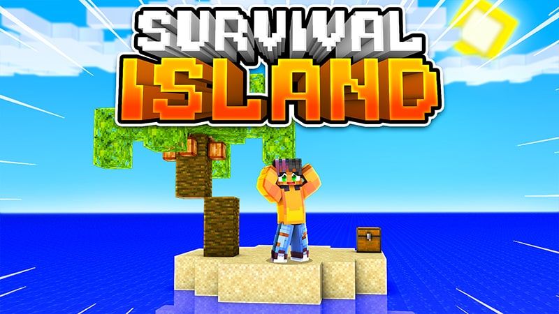 Survival Island on the Minecraft Marketplace by HeroPixels