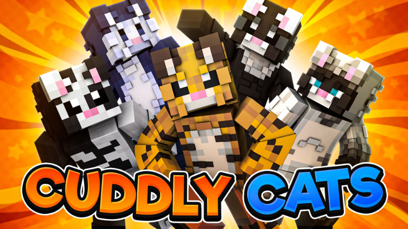 Cuddly Cats on the Minecraft Marketplace by Hielke Maps