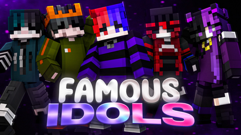 Famous Idols on the Minecraft Marketplace by Hielke Maps