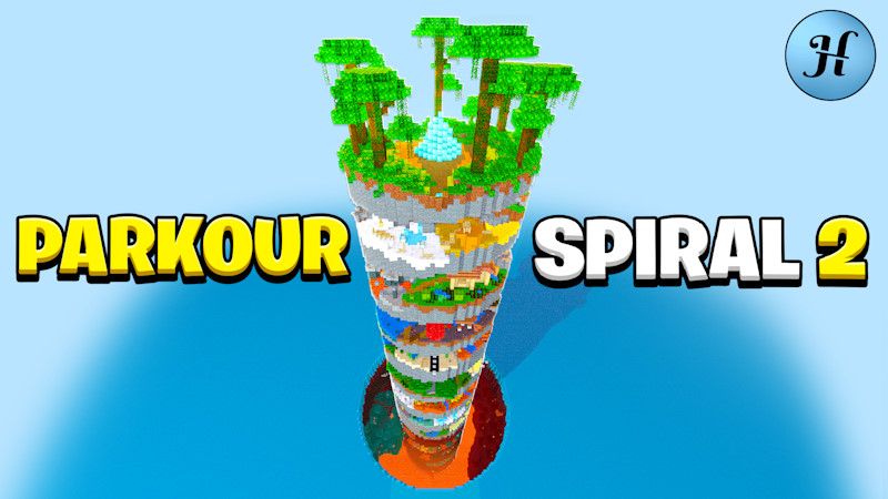 Parkour Spiral 2 on the Minecraft Marketplace by hielke-maps