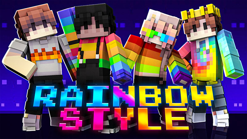 Rainbow Style on the Minecraft Marketplace by Hielke Maps