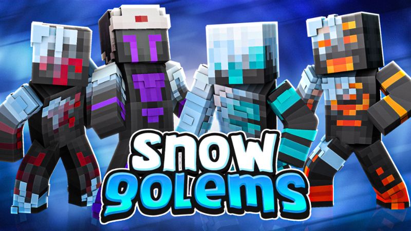 Snow Golems on the Minecraft Marketplace by Hielke Maps