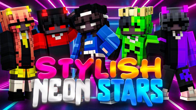 Stylish Neon Stars