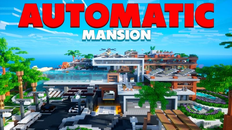 Automatic Mansion on the Minecraft Marketplace by Honeyfrost