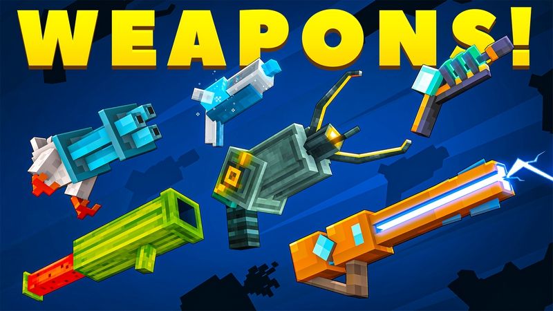 WEAPONS! on the Minecraft Marketplace by Honeyfrost