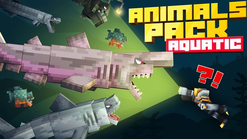 ANIMALS PACK: Aquatic on the Minecraft Marketplace by HorizonBlocks