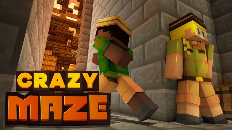 Crazy Maze on the Minecraft Marketplace by HorizonBlocks