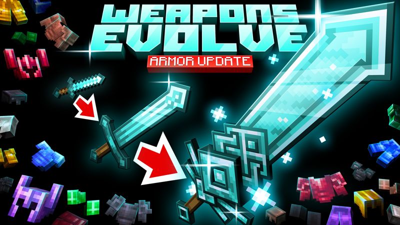 WEAPONS EVOLVE on the Minecraft Marketplace by HorizonBlocks