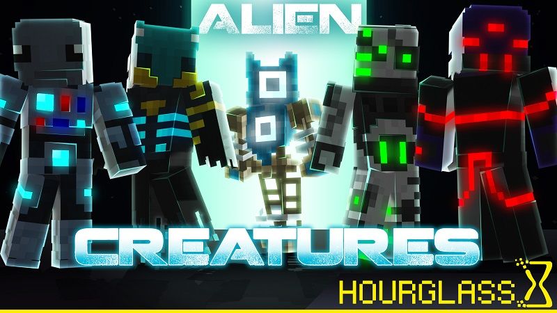 Alien Creatures on the Minecraft Marketplace by Hourglass Studios