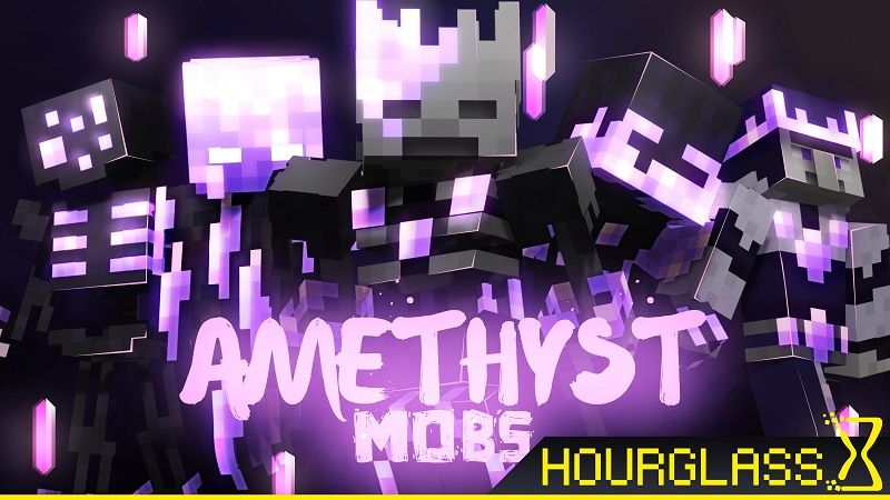 Amethyst Mobs on the Minecraft Marketplace by Hourglass Studios