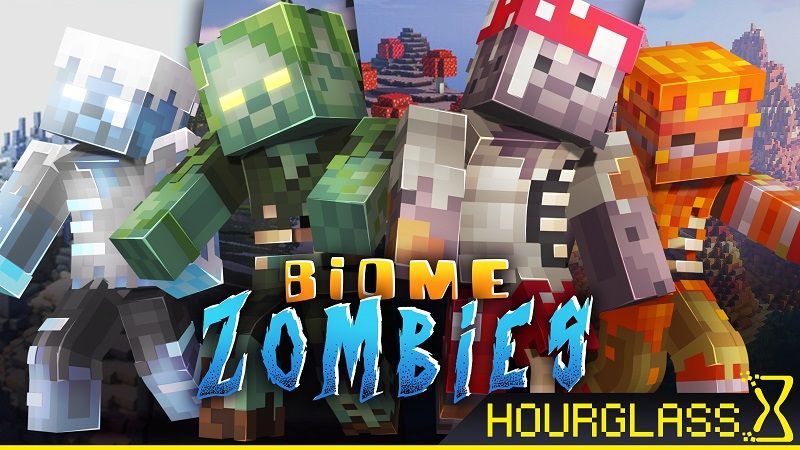 Biome Zombies on the Minecraft Marketplace by Hourglass Studios