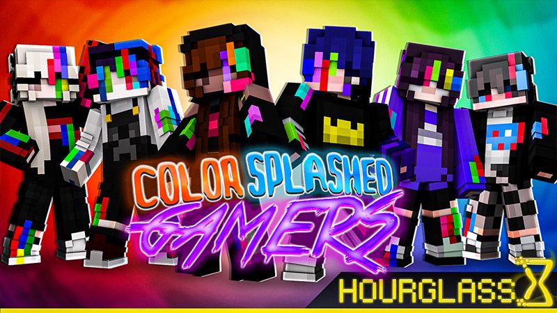 Color Splashed Gamers on the Minecraft Marketplace by Hourglass Studios