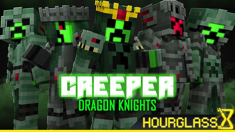 Creeper Dragon Knights on the Minecraft Marketplace by Hourglass Studios