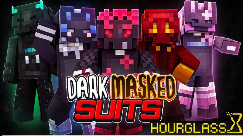 Dark Masked Suits on the Minecraft Marketplace by Hourglass Studios