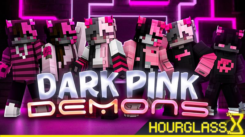 Dark Pink Demons on the Minecraft Marketplace by Hourglass Studios