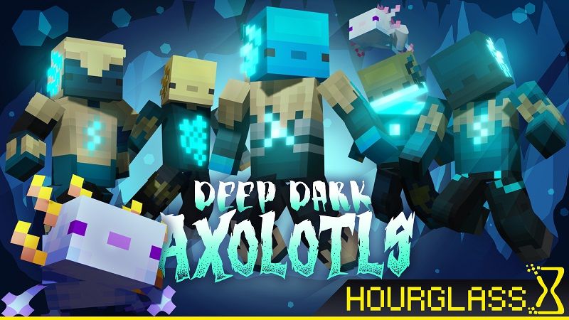 Deep Dark Axolotls on the Minecraft Marketplace by Hourglass Studios