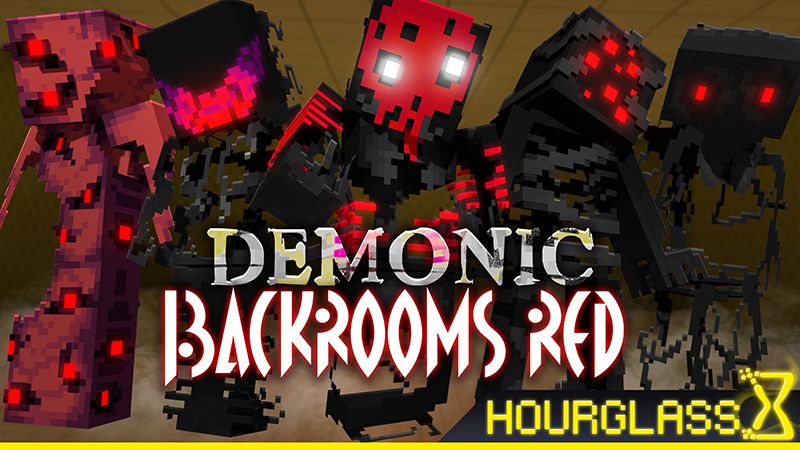 Demonic Backrooms Red on the Minecraft Marketplace by Hourglass Studios