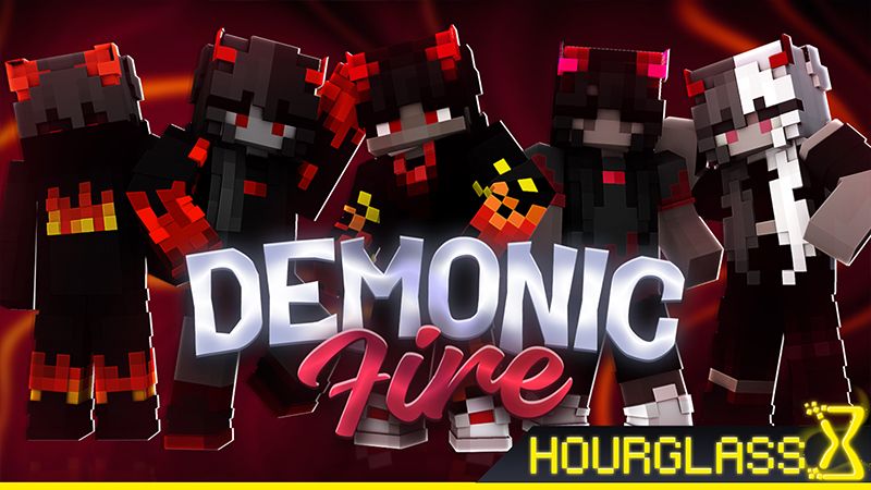 Demonic Fire on the Minecraft Marketplace by Hourglass Studios