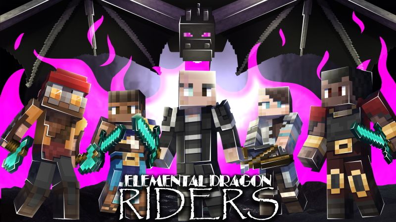 Elemental Dragon Riders on the Minecraft Marketplace by Hourglass Studios