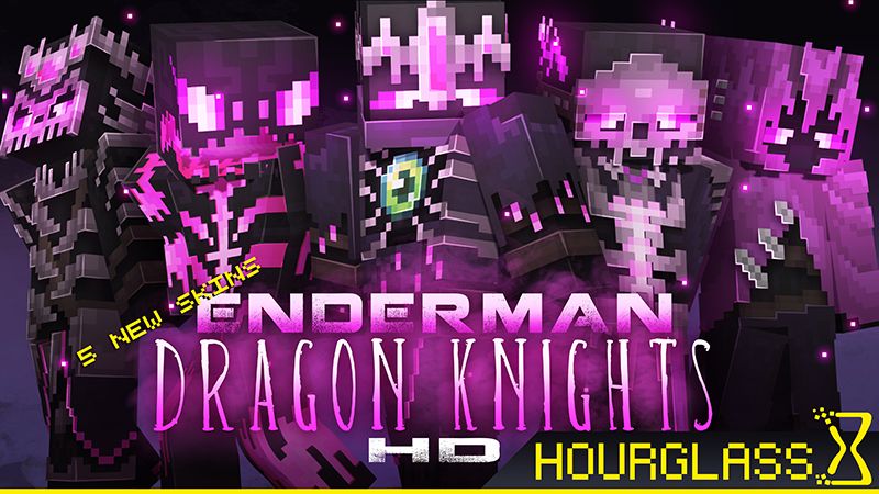 Enderman Dragon Knights HD on the Minecraft Marketplace by hourglass-studios