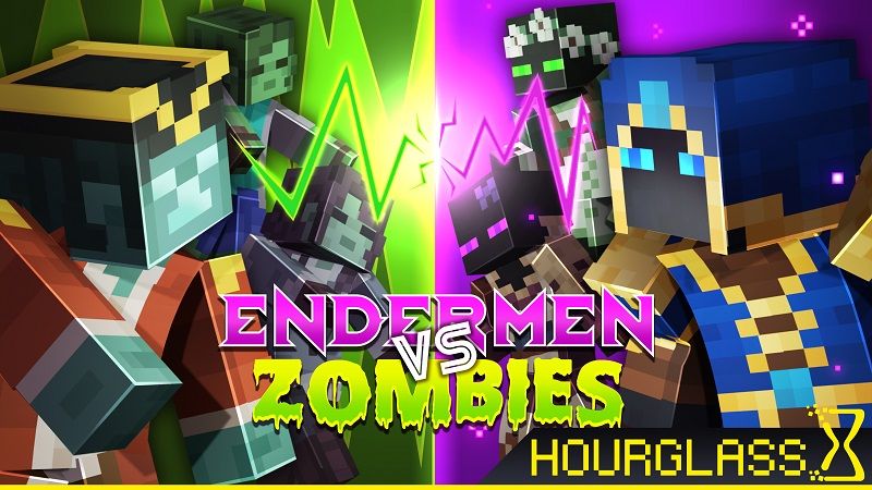 Endermen Vs Zombies on the Minecraft Marketplace by Hourglass Studios