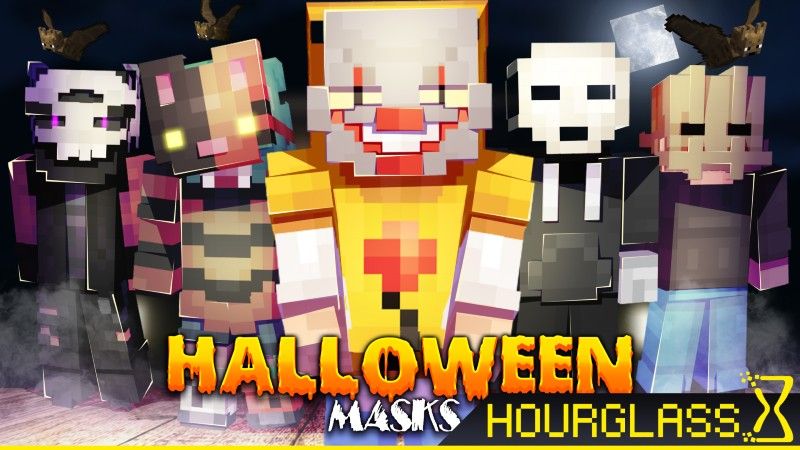 Halloween Masks on the Minecraft Marketplace by Hourglass Studios