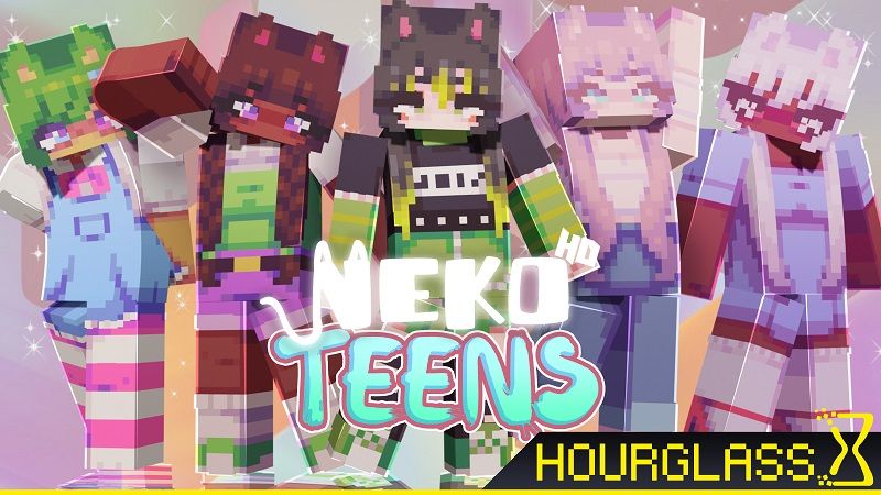 HD Neko Teens on the Minecraft Marketplace by Hourglass Studios