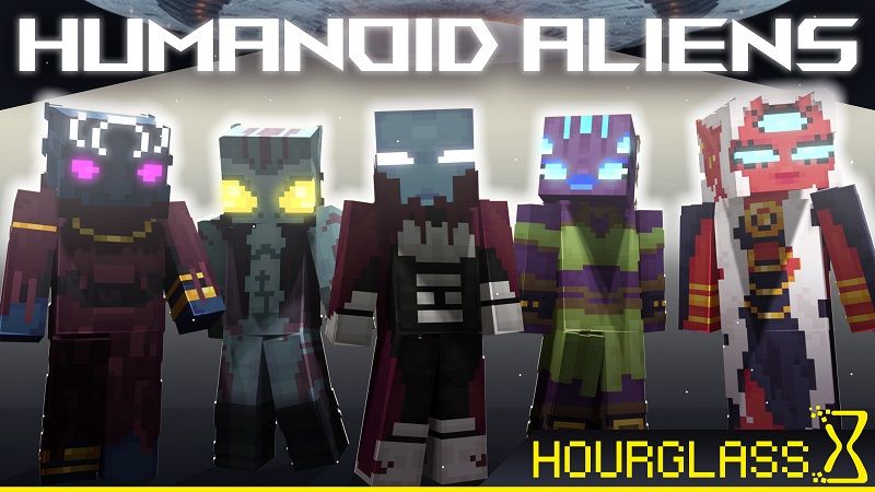 Humanoid Aliens on the Minecraft Marketplace by Hourglass Studios